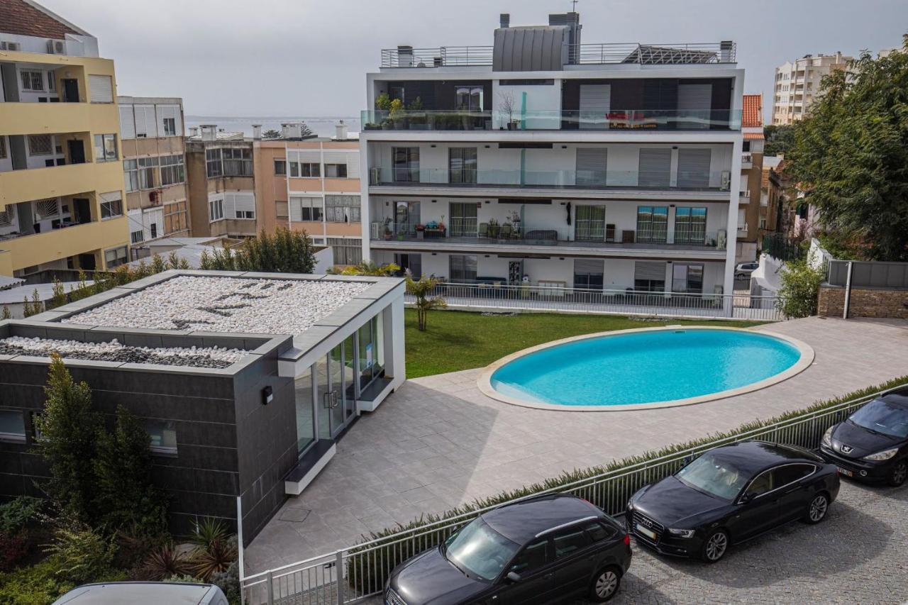 Modern & Charming Apartment W/Pool By Lovelystay Alges Exterior photo